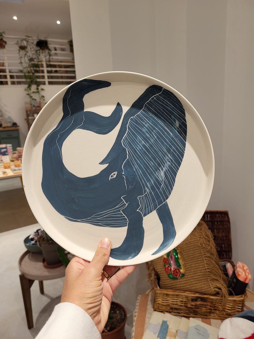 PIATTO BALENA 27 CM