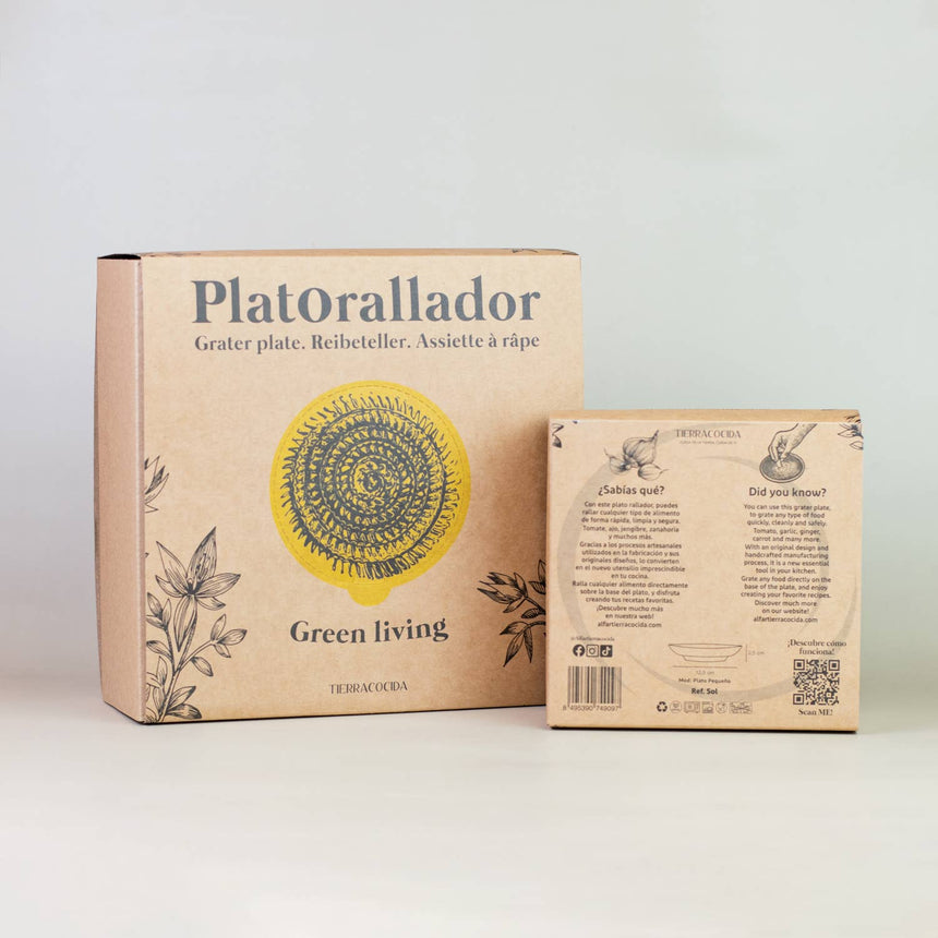 PIATTO GRATTUGIA CARNAVAL IN CERAMICA
