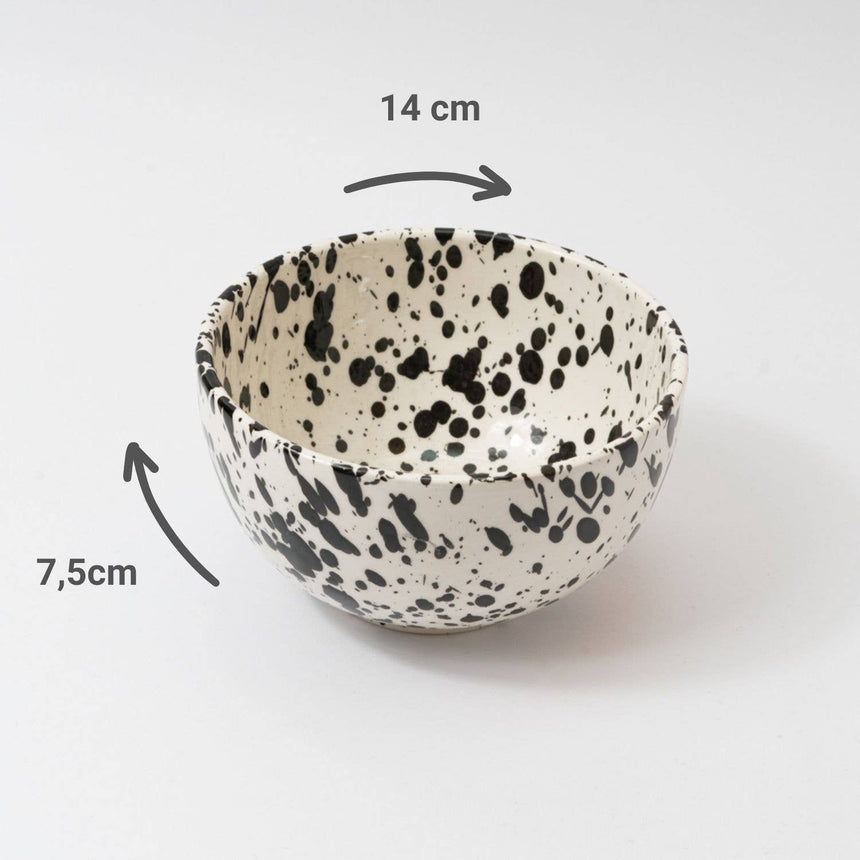 CIOTOLA IN CERAMICA B&N