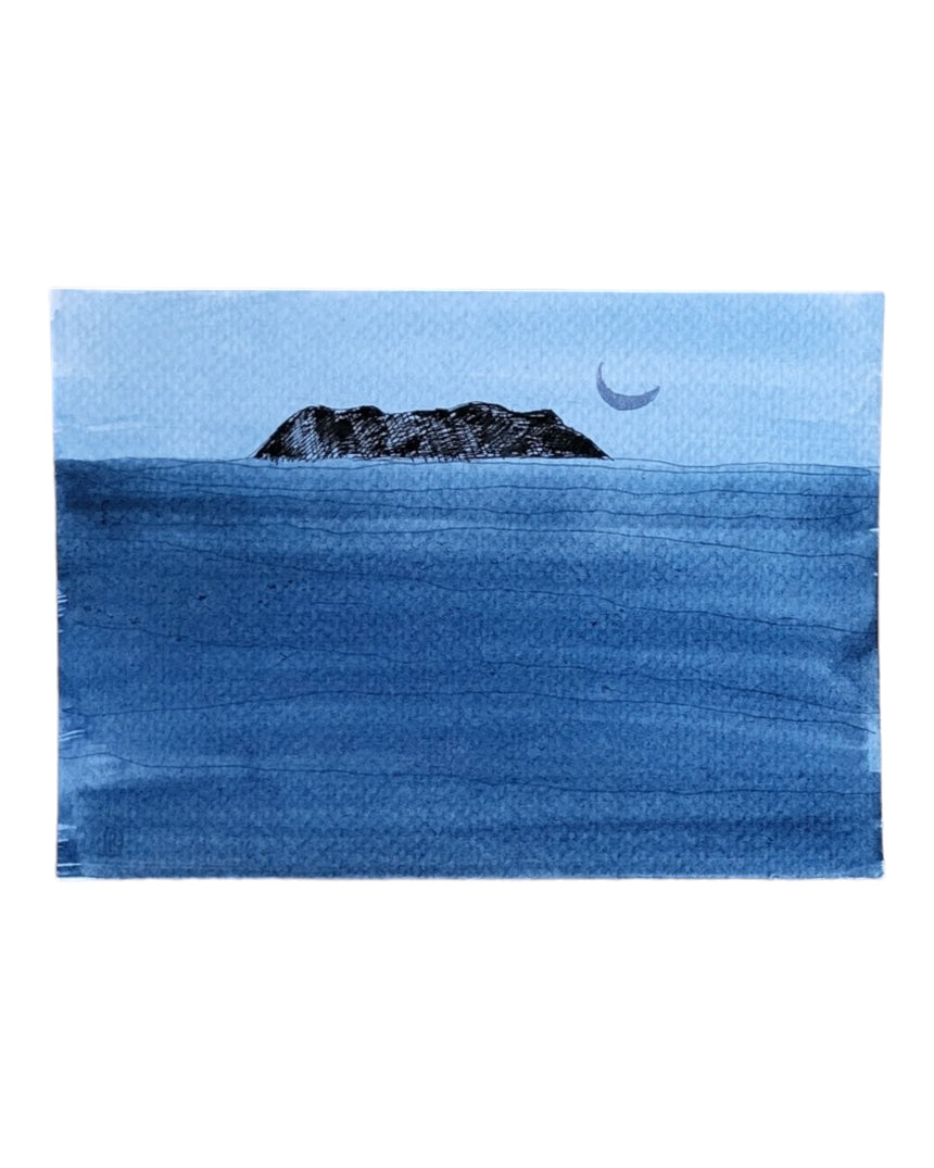 ACQUERELLI ORIGINALI SERIE ISOLE A6