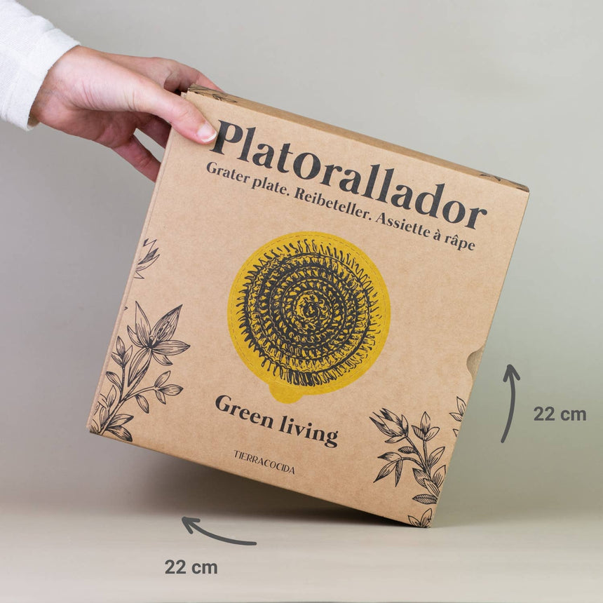 PIATTO GRATTUGIA CARNAVAL IN CERAMICA