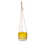 VASO DA APPENDERE GIALLO