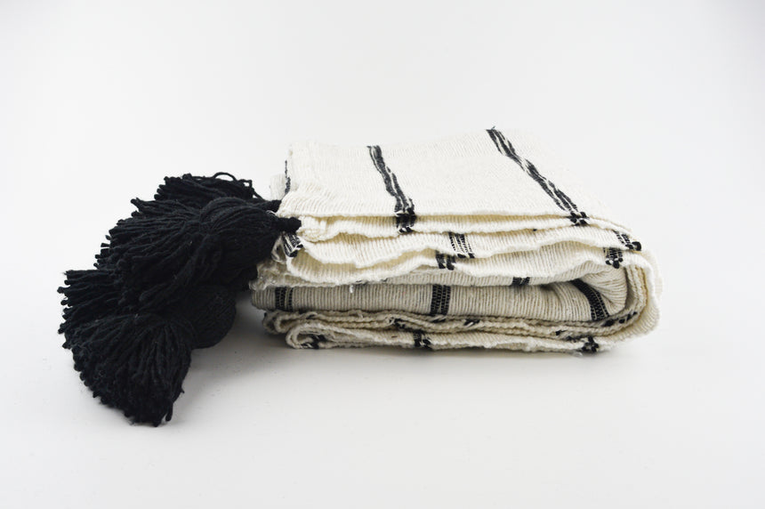 COPERTA IN PURO COTONE B&W
