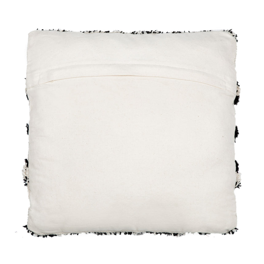 CUSCINO BOHO BLACK&WHITE