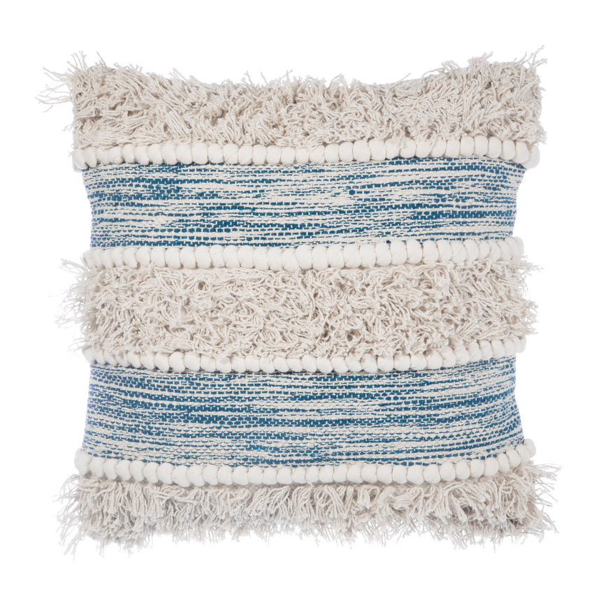 CUSCINO BOHO A STRISCE