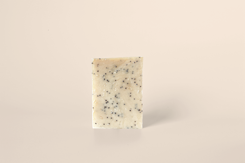 PEELING SHOWER SOAP WITH POPPY SEEDS