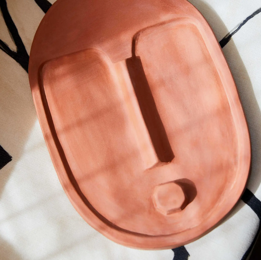 MASCHERA DECORATIVA IN CERAMICA