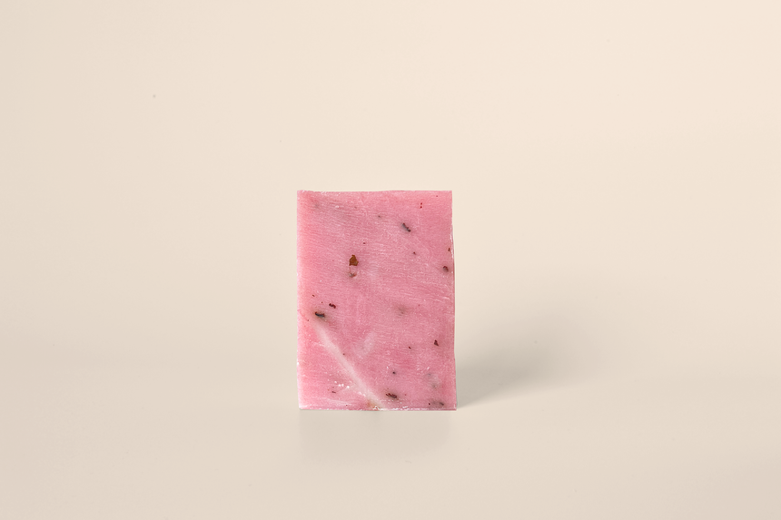 HANDMADE SOAP WITH ROSE PETALS