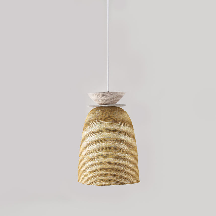LAMPADA POWDERY ORO E AMBER