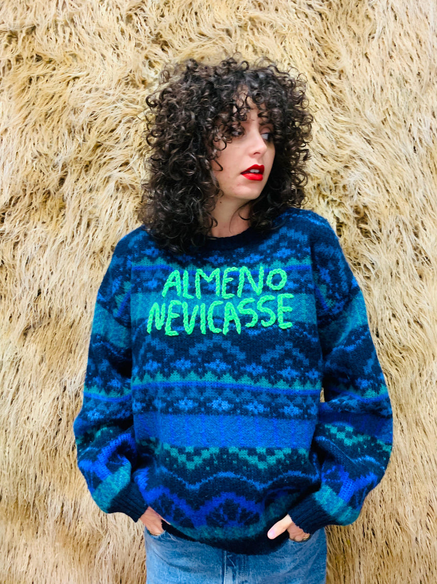 MAGLIONE ALMENO NEVICASSE